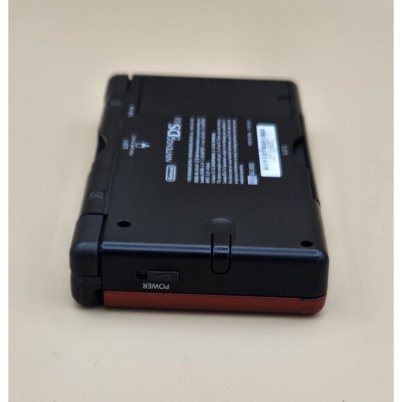 Nintendo DS Lite Crimson Red/Black Console Bundle w/ Case, Charger, 2 Games Test - Picture 5 of 8